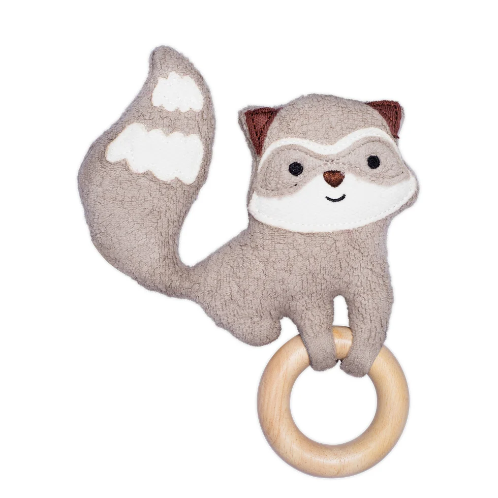 Baby Rattle: Organic Teethers for Newborns, Infants, & Toddlers